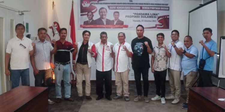 Viktus Murin : Pandawa Lima Sulut  Tancap Gas Menangkan Prabowo-Gibran