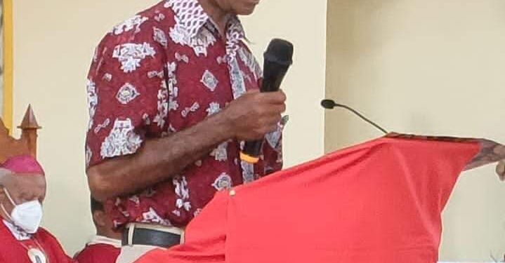 Loli Yustinus Sakeng :  “Gereja St. Petrus Puor Rampung Berkat Kerja Keras Umat”