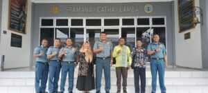 Komisi Informasi Audensi Dengan Danlantamal Kupang