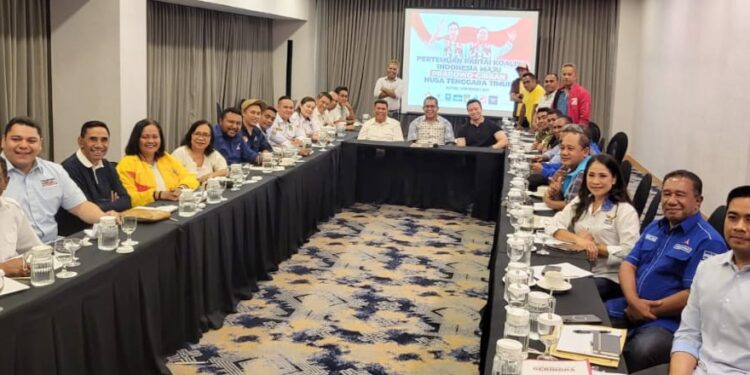 Melki Laka Lena Pimpin KIM NTT Bergerak Menangkan Prabowo-Gibran