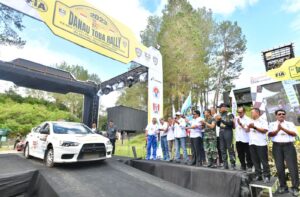 Ketua MPR RI Bamsoet Buka Danau Toba Rally – Grand Final Asia Pacific Rally Championship 2023 di Danau Toba