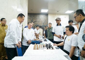 Ketua MPR RI Bamsoet Gelar Turnamen Catur Antar Wartawan Piala Ketua MPR RI