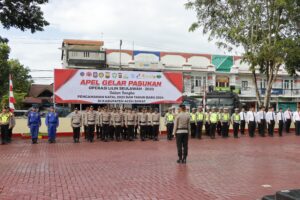Gelar Pasukan “Operasi Lilin Seulawah ” Pengamanan Nataru di Aceh Barat