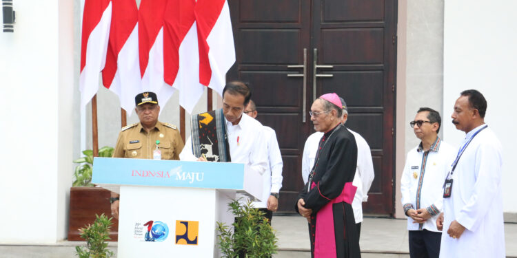 Presiden Jokowi Resmikan Gereja Katedral Keuskupan Agung Kupang