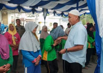 Bupati Ja’far di Depan ‘Pasukan Hijau’: Doakan Pemkab Madina Selalu Baik