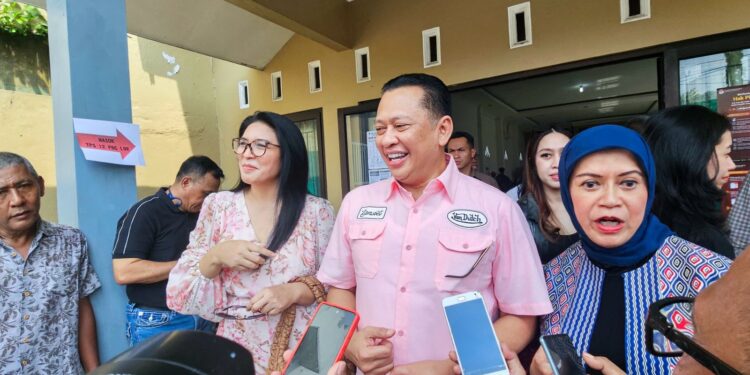 Ketua MPR Bamsoet Ucap Selamat Capres Prabowo – Gibran Versi Quick Count