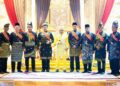 Ketua MPR RI Bamsoet dan Putra Sulung Megawati Soekarno Putri, Mohammad Rizki Pratama (Tatam) Mendapat Gelar Dato’ Sri Utama dari Sultan Kotapinang XIV