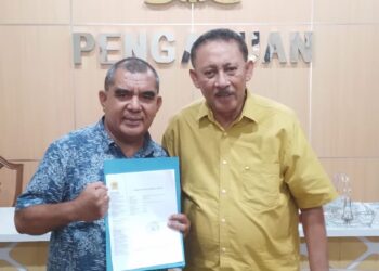 Ketua Padma Indonesia Dampingi Jonas Salean Lapor Aspidsus Kejati NTT Ridwan Angsar ke Komnas Ham dan Kejagung