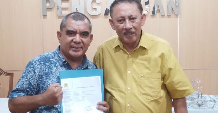 Ketua Padma Indonesia Dampingi Jonas Salean Lapor Aspidsus Kejati NTT Ridwan Angsar ke Komnas Ham dan Kejagung