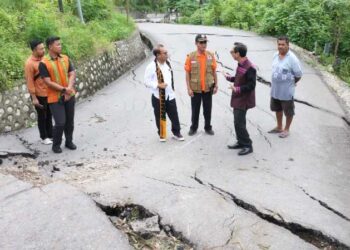 Gubernur NTT Ayodhia Tinjau Lokasi Bencana di Kupang