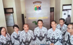 PGRI Lembata Bertemu Kapolres, Soal Kasus Penganiayaan Guru Dolu