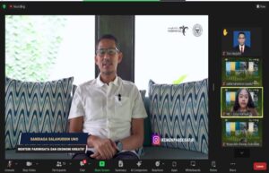 BPOLBF Gelar Webinar : Sektor Pariwisata Pacu Ekonomi Daerah