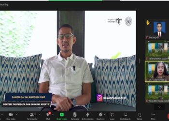 BPOLBF Gelar Webinar : Sektor Pariwisata Pacu Ekonomi Daerah