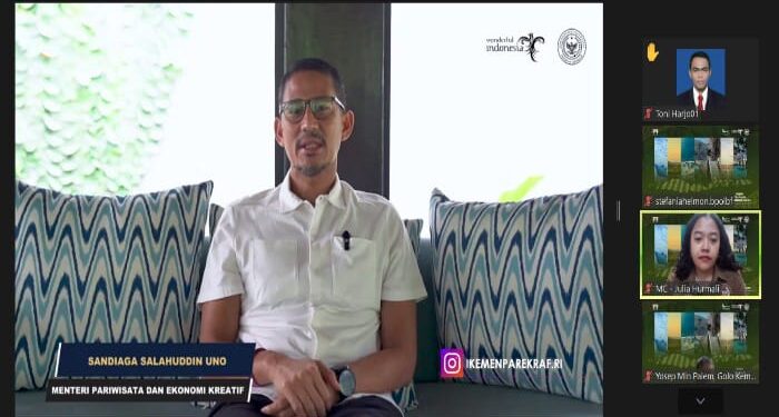 BPOLBF Gelar Webinar : Sektor Pariwisata Pacu Ekonomi Daerah