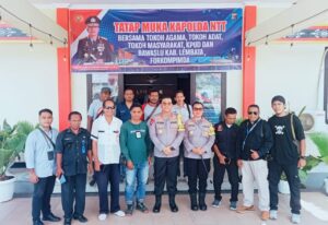 Kapolda NTT Irjen Pol Daniel Silitonga Minta Jaga  Situasi Aman di Lembata