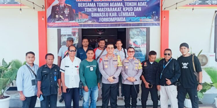Kapolda NTT Irjen Pol Daniel Silitonga Minta Jaga  Situasi Aman di Lembata