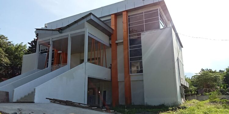 Bangunan Gedung Perpustakaan Sikka TA 2022 Kapan Rampung?