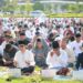 Gubernur NTT, Ayodhia Sholat Idul Fitri di Alun-alun Rujab Gubernur NTT