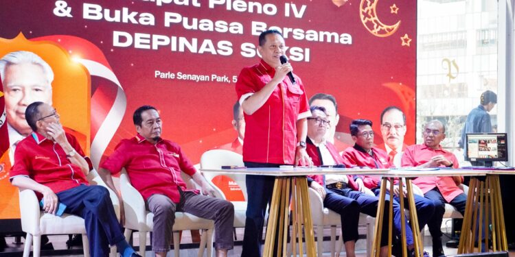 Rapat Pleno Depinas SOKSI, Bamsoet Tegaskan SOKSI Apresiasi Kepemimpinan Arilangga Hartarto dan Siap Kawal Pemerintahan Prabowo – Gibran
