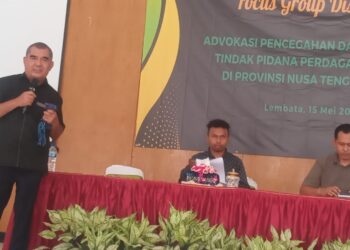 Gabriel Goa : Lembata Harus Jadi Contoh Pencegahan Tindak Pidana Perdagangan Orang