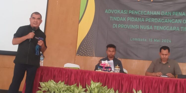 Gabriel Goa : Lembata Harus Jadi Contoh Pencegahan Tindak Pidana Perdagangan Orang
