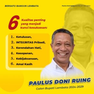Paulus Doni Ruing : Lembata Memanggil Gelekat Lewo