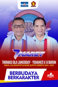 Taan Tou Bangun Lembata, Paket Tujuh Maret Utamakan Infrastruktur