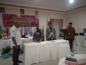 KPU Flotim Gelar Pleno Tetapkan Hasil Perolehan Kursi dan Calon ADPRD