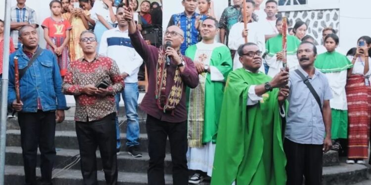 Bupati Lembata Paskalis : OMK Pilar Utama Gereja