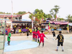 Pembukaan Turnamen Futsal Napa Ruha Cup I U – 13 2024 di Hoelea