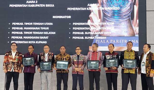 Bank NTT Terima Penghargaan Paritrana