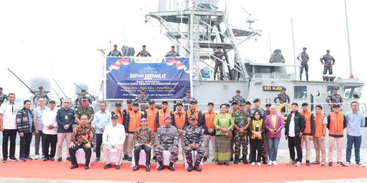 Gubernur NTT Hadiri Pelepasan Tim Ekspedisi Rupiah Berdaulat