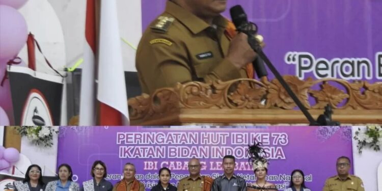 Bupati Lembata Paskalis Ingatkan Bidan Hati-hati Gunakan Medsos