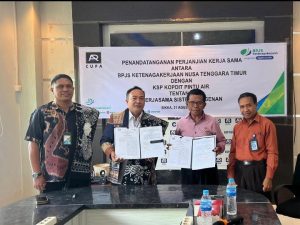 BPJS Ketenagakerjaan Sikka Teken Kerjasama dengan KSP Kopdit Pintu Air