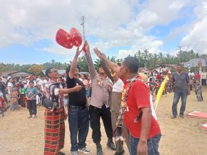 Peringati HUT RI Ke-79 Kecamatan Nita Gelar Pawai Karnaval.