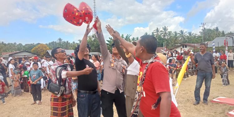 Peringati HUT RI Ke-79 Kecamatan Nita Gelar Pawai Karnaval.