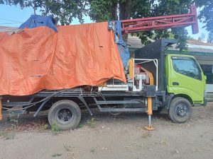 Mobil Bor Seharga 1,9 M Hanya dipajang Depan Kantor PUPR,  Apa Gerangan