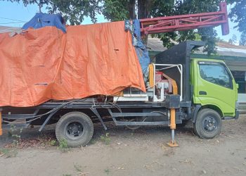 Mobil Bor Seharga 1,9 M Hanya dipajang Depan Kantor PUPR,  Apa Gerangan