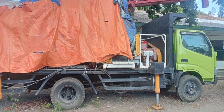 Mobil Bor Seharga 1,9 M Hanya dipajang Depan Kantor PUPR, Apa Gerangan