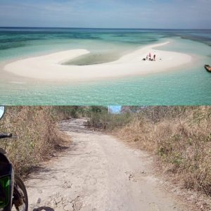 Obyek Wisata Pasir Putih Mekko Indah : Tapi, Jalan Rusak 7 KM