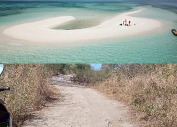 Obyek Wisata Pasir Putih Mekko Indah : Tapi, Jalan Rusak 7 KM