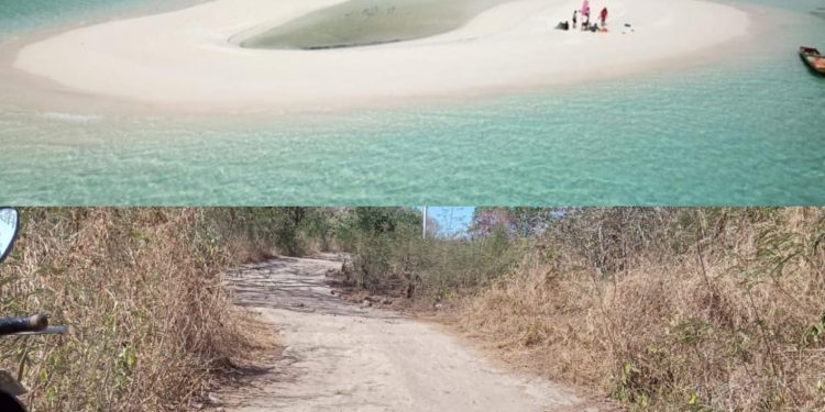 Obyek Wisata Pasir Putih Mekko Indah : Tapi, Jalan Rusak 7 KM
