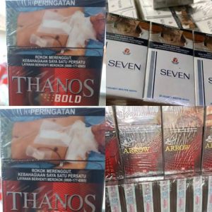 Penginapan dijadikan Gudang Rokok Ilegal Merek Seven