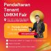 Pendaftaran Tenant UMKM Fair 2024 Resmi Dibuka, Gratis Untuk Umum