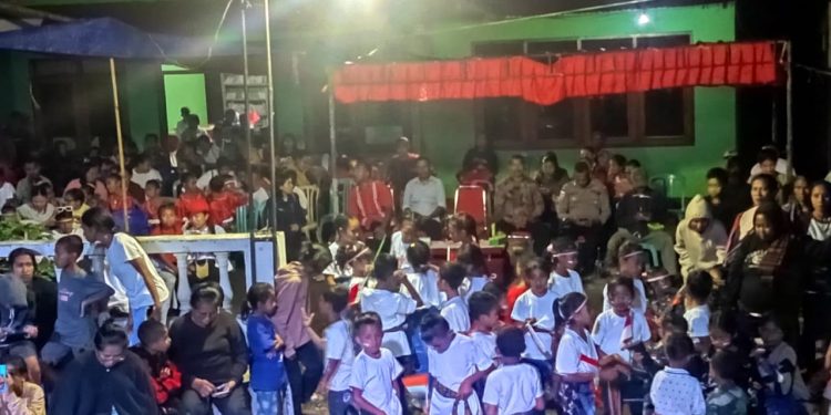 Warga Desa Nitakloang Rayakan HUT RI Ke-79 Dengan Aneka Lomba