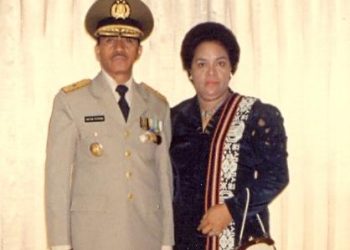 Ny Veronica Nyo, Isteri Mendiang Tokoh Pejuang Otonomi Lembata Brigjen Pol Anton Tifaona Meninggal Dunia