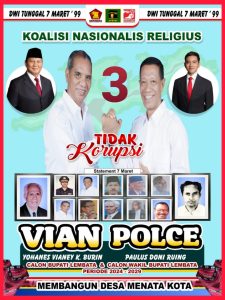 Vian-Polce Pimpin Lembata : Alokasi Dana  Kelurahan 1 Miliar