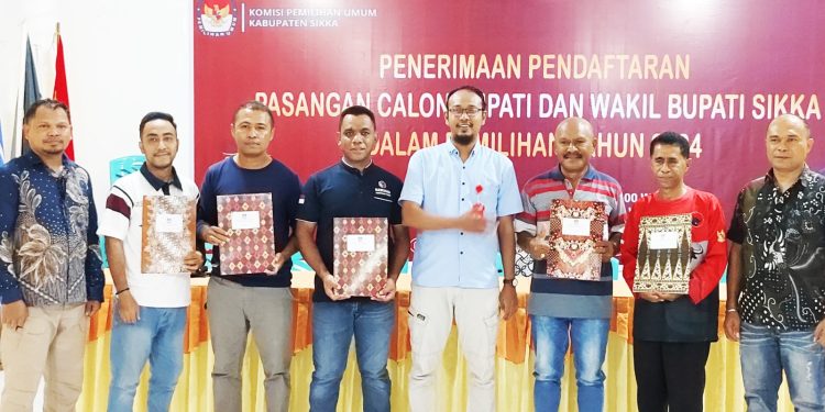 KPU Sikka Nyatakan, Empat Paslon Bupati dan Wakil Bupati Sikka Belum Memenuhi Syarat