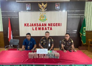 Kuasa Direktur CV Lembata Jaya Kembalikan 1 Miliar  Kerugian Negara