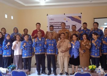 BPN Flores Timur Launching  Sertifikat Elektronik